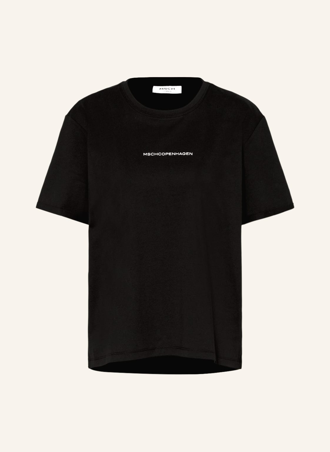 Image of Moss Copenhagen T-Shirt Mschterina schwarz