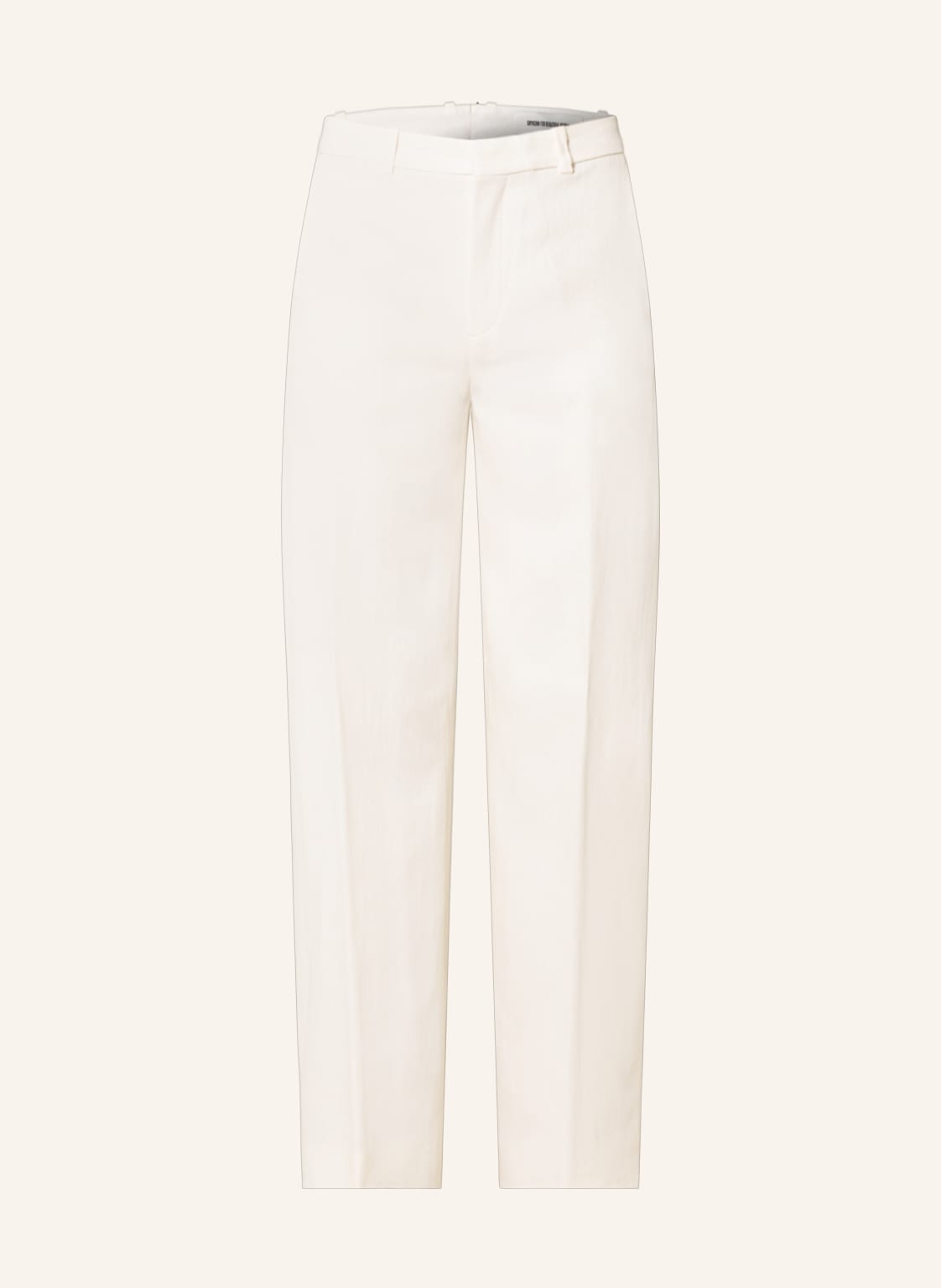 Image of Drykorn Hose Desk Mit Leinen weiss