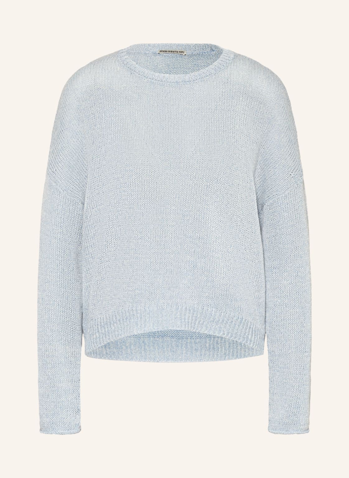 Image of Drykorn Pullover Kailee Mit Leinen blau