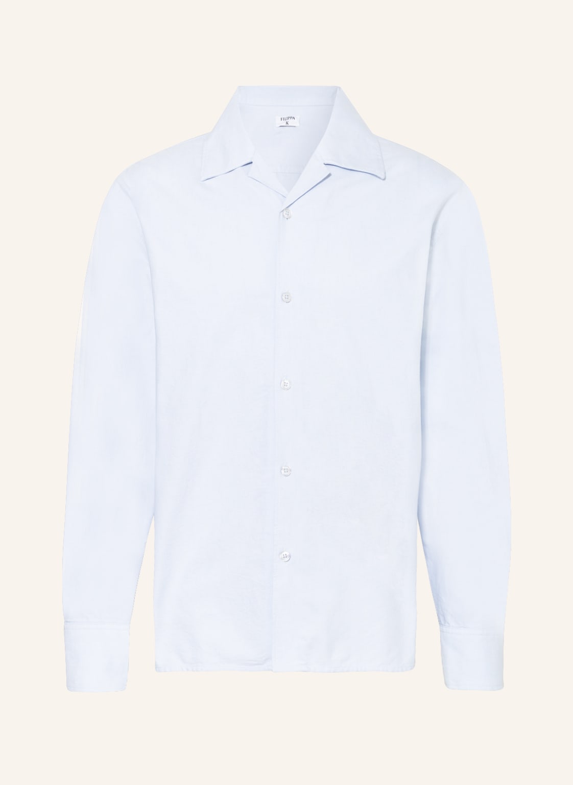Image of Filippa K Resorthemd Comfort Fit blau