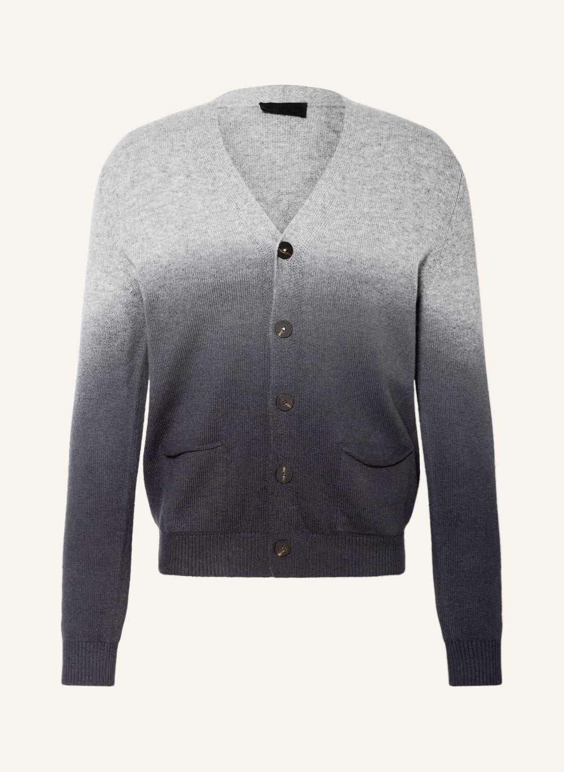 Image of Iris Von Arnim Strickjacke Darius Aus Cashmere grau