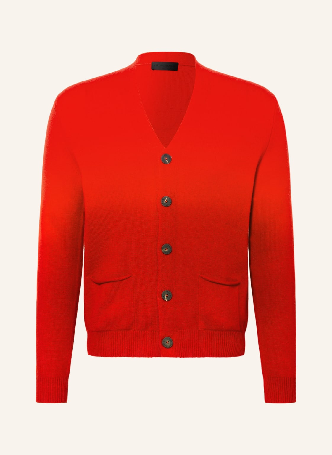 Image of Iris Von Arnim Strickjacke Darius Aus Cashmere rot