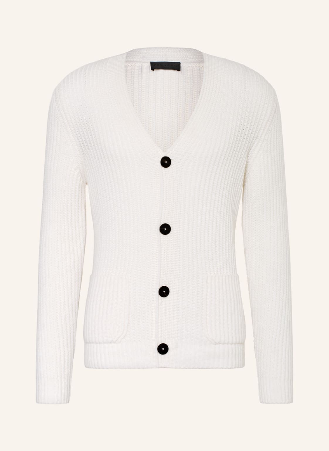 Image of Iris Von Arnim Strickjacke Aiko Aus Cashmere weiss