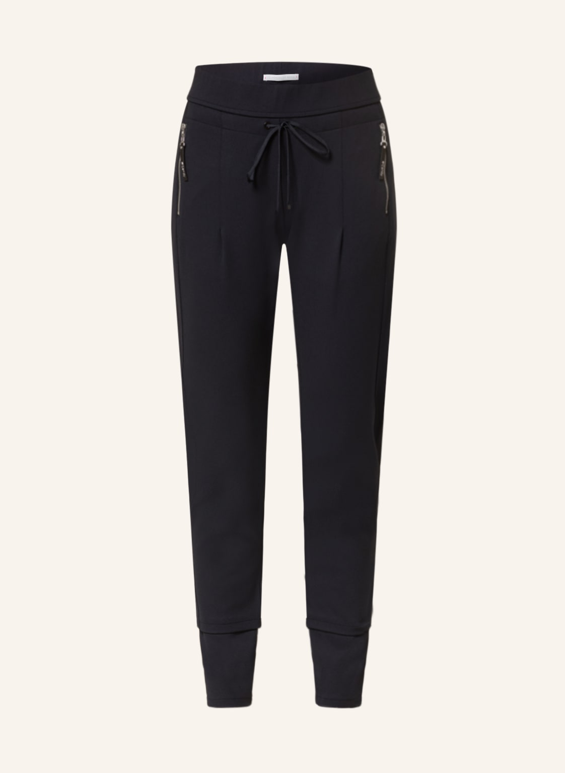 Image of Raffaello Rossi Jerseyhose Candy Im Jogging-Stil blau