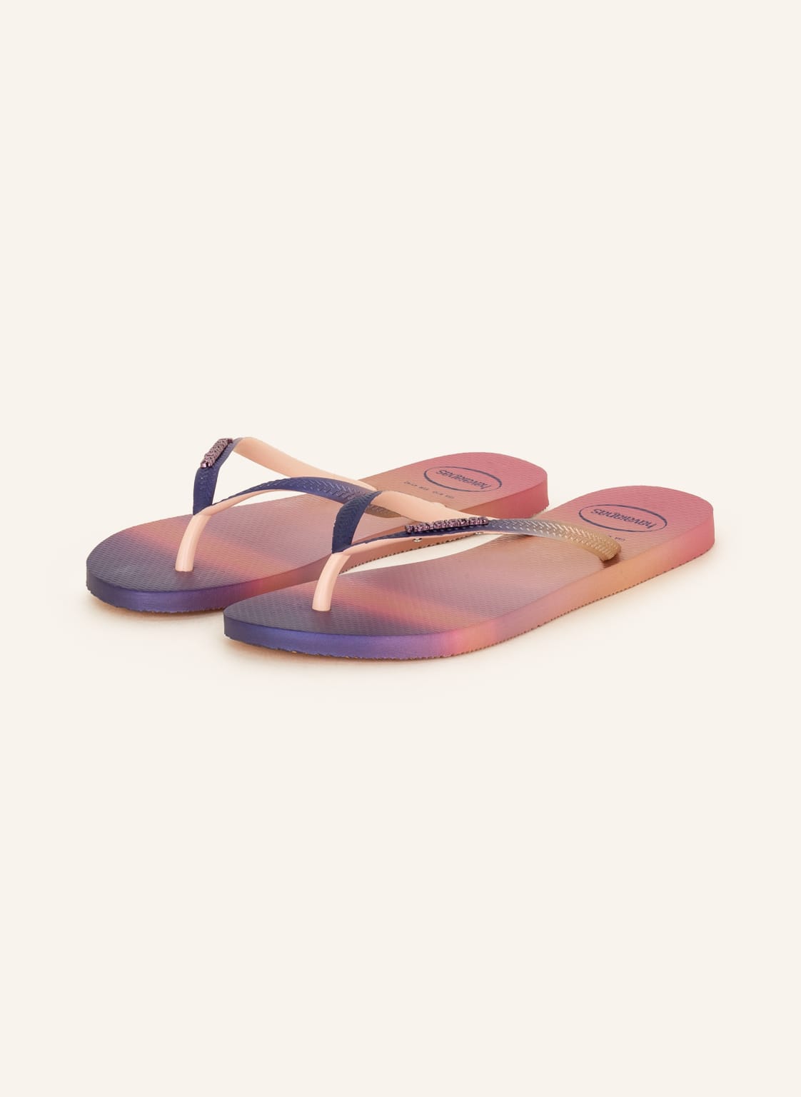 Image of Havaianas Zehentrenner Slim Gradient Sunset rosa