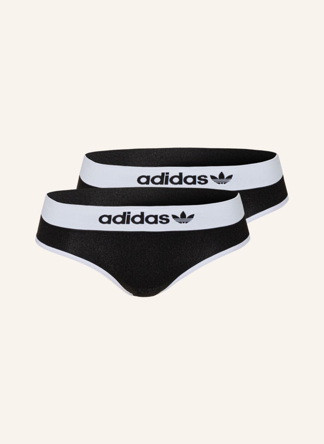 Adidas Originals 2er-Pack Panties schwarz