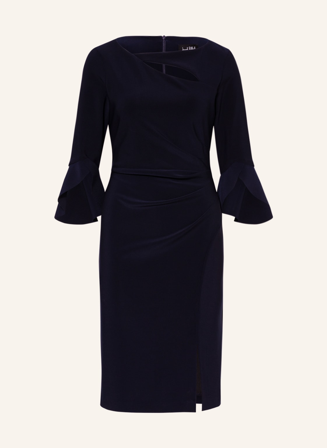 Image of Joseph Ribkoff Signature Kleid Mit Cut-Out blau