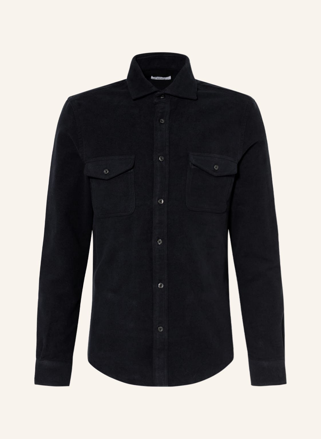 Image of Reiss Overshirt Miami blau