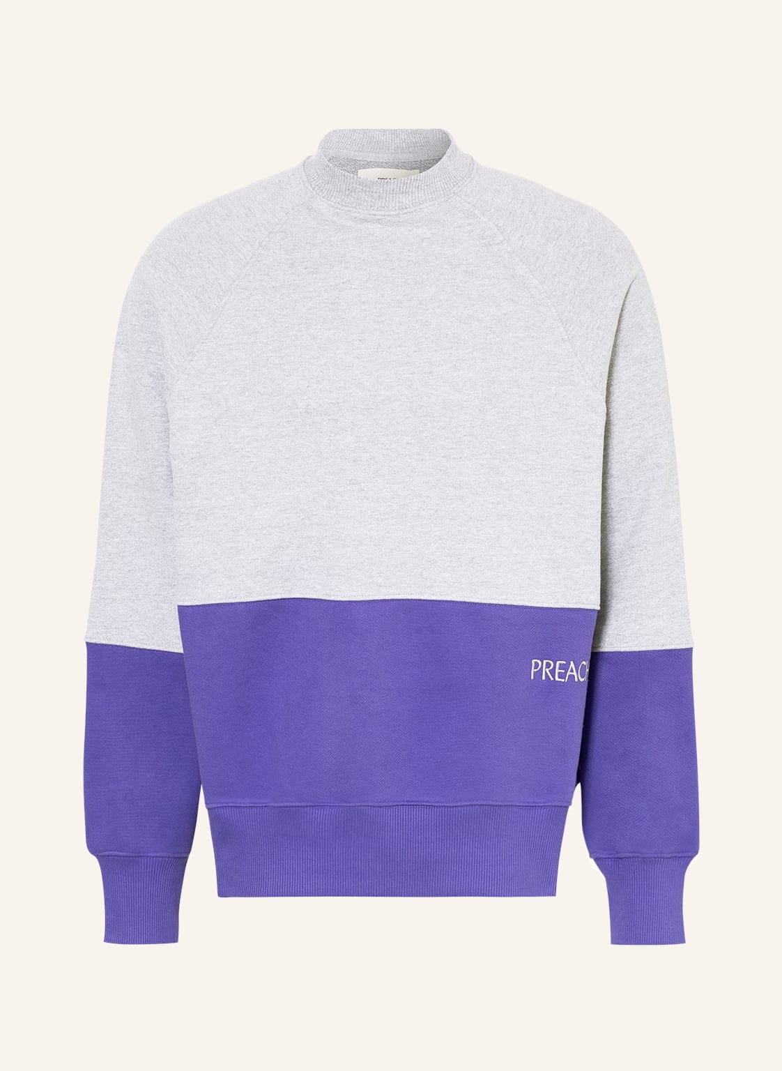 Image of Preach Sweatshirt Shifted Reality grau