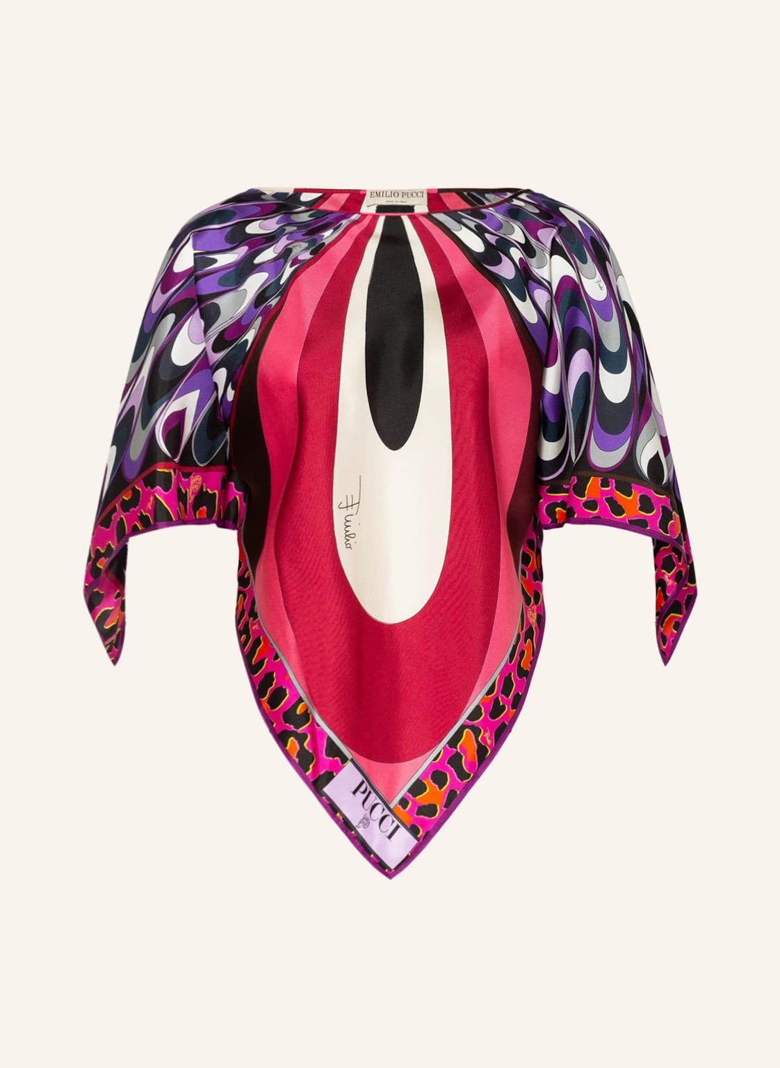 Image of Pucci Blusenshirt Aus Seide rosa