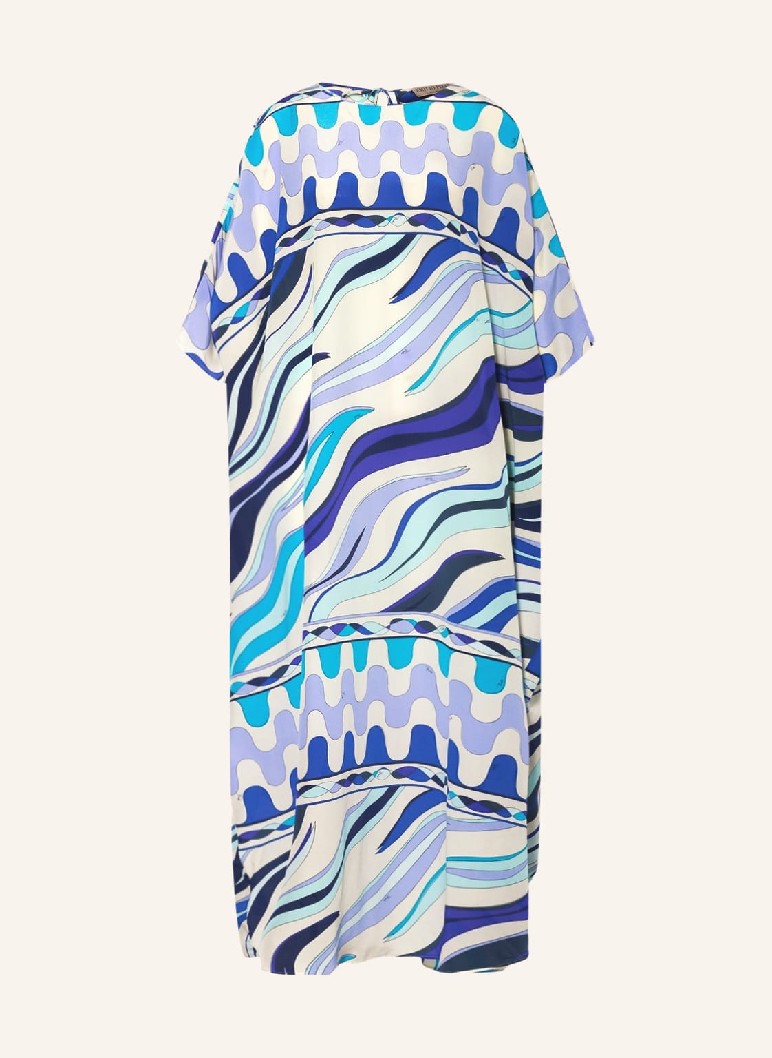 Image of Pucci Seidenkaftan blau