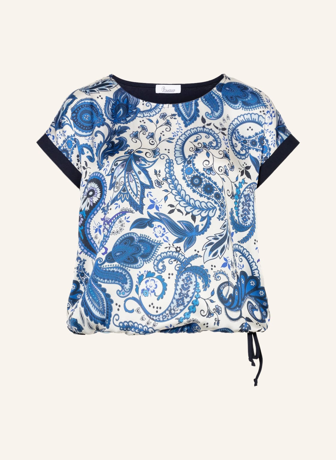 Image of Princess Goes Hollywood T-Shirt Im Materialmix blau