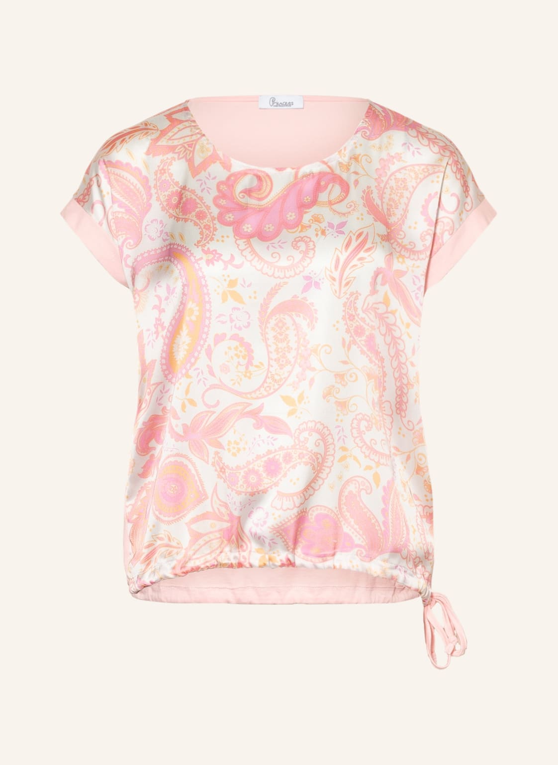 Image of Princess Goes Hollywood T-Shirt Im Materialmix rosa