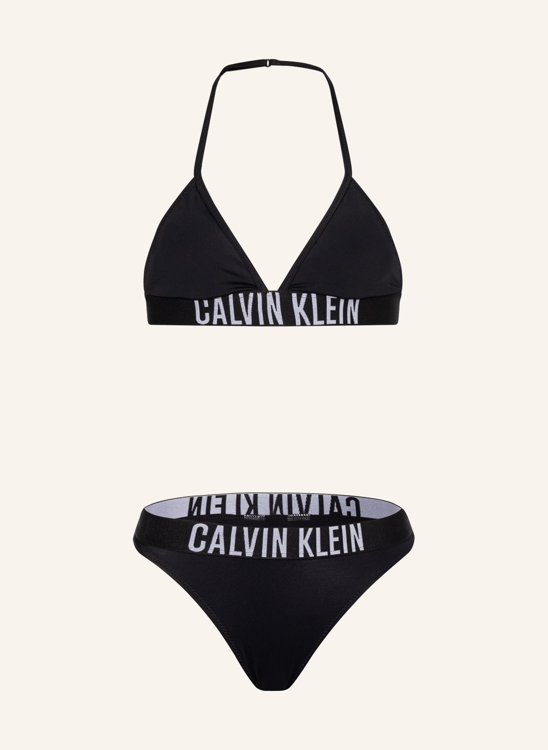 Image of Calvin Klein Triangel-Bikini Intense Power schwarz