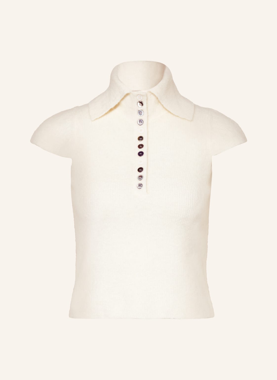 Image of The Garment Strickshirt Courchevel Mit Alpaka weiss