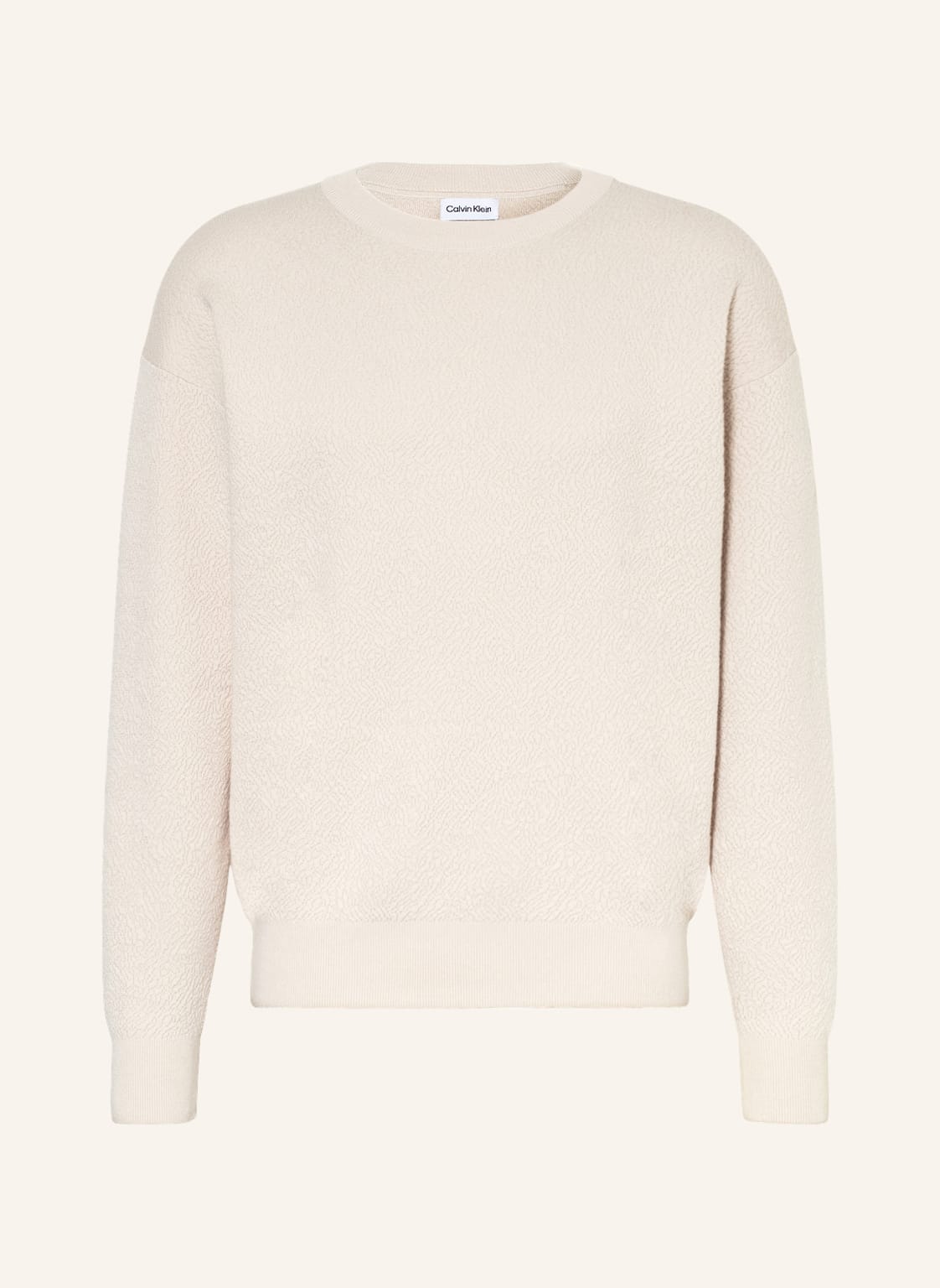 Image of Calvin Klein Pullover beige