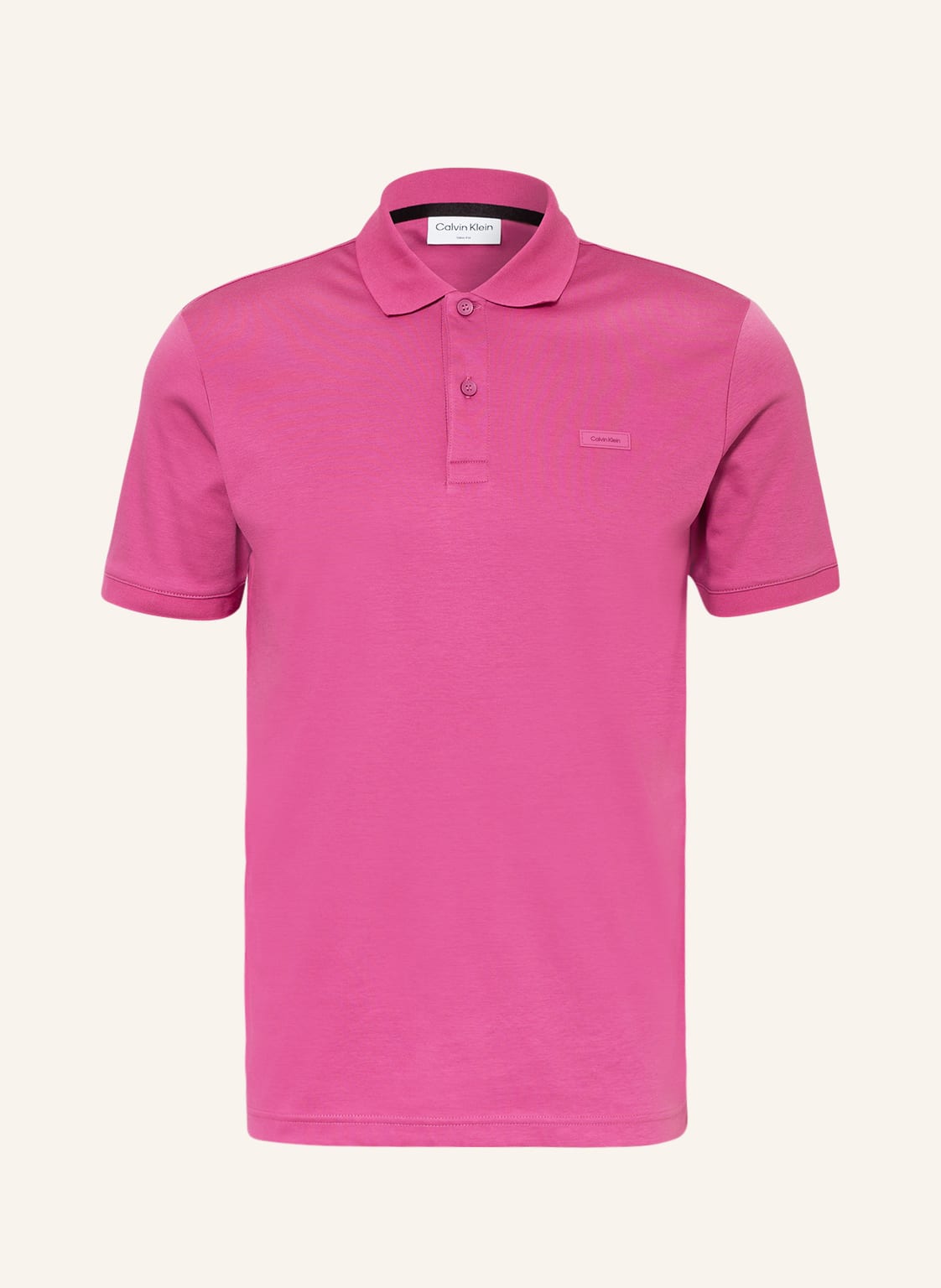 Image of Calvin Klein Jersey-Poloshirt Slim Fit pink
