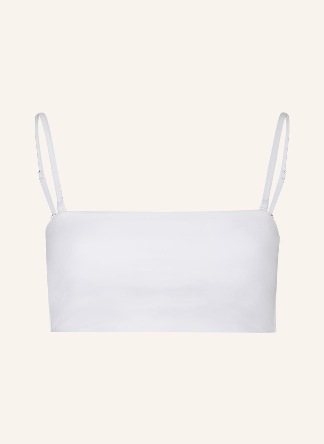 Image of Calvin Klein Bandeau-Bikini-Top Core Archive weiss