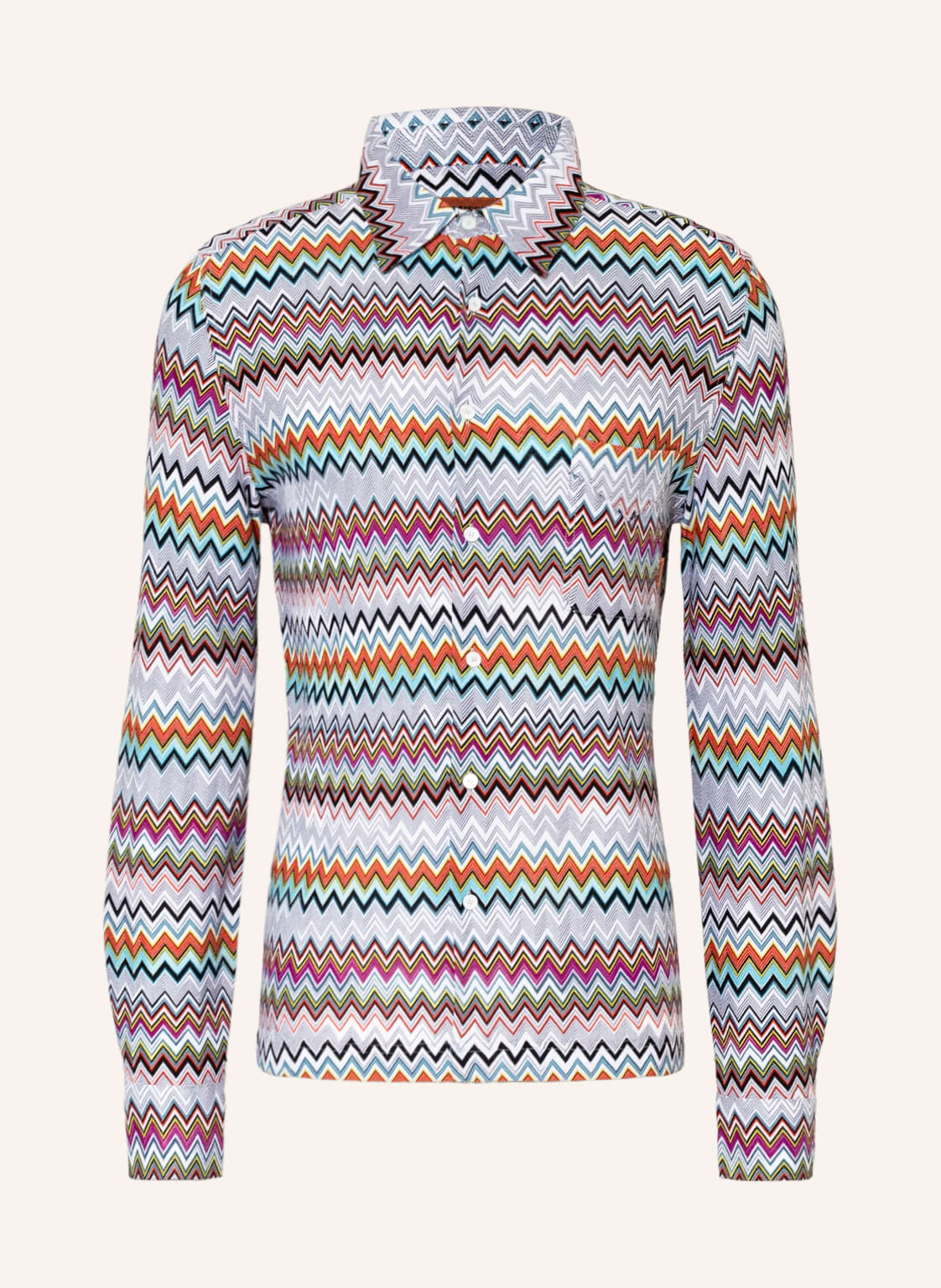 Image of Missoni Hemd Regular Fit violett