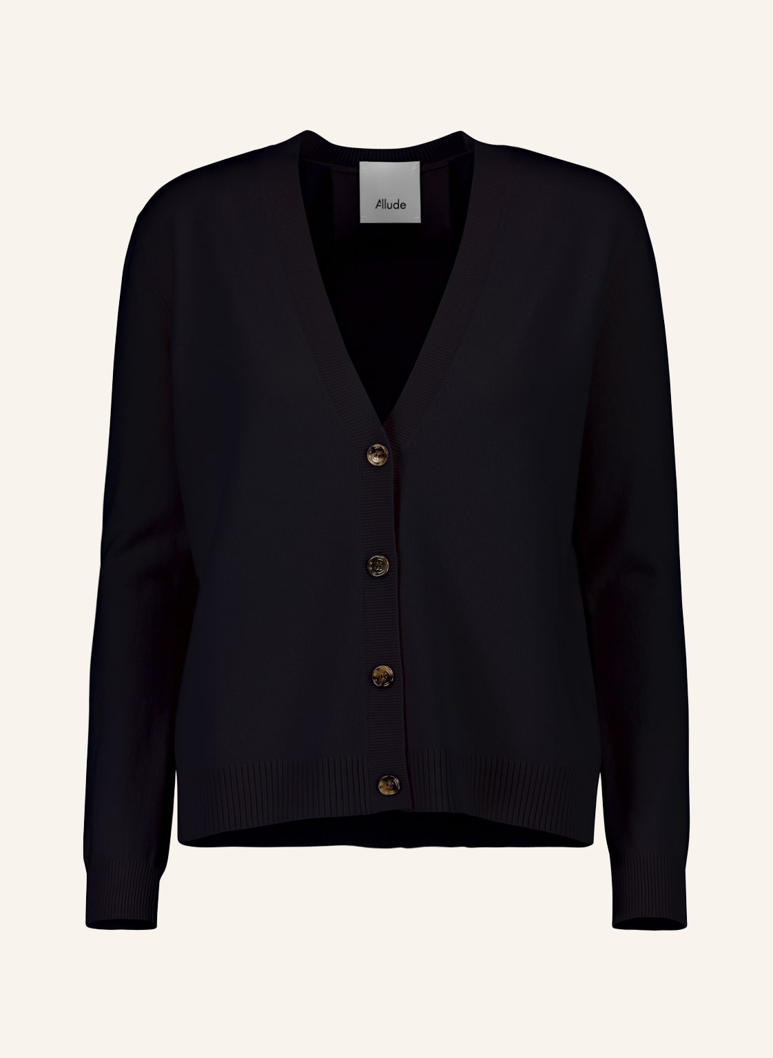 Image of Allude Strickjacke Mit Cashmere blau