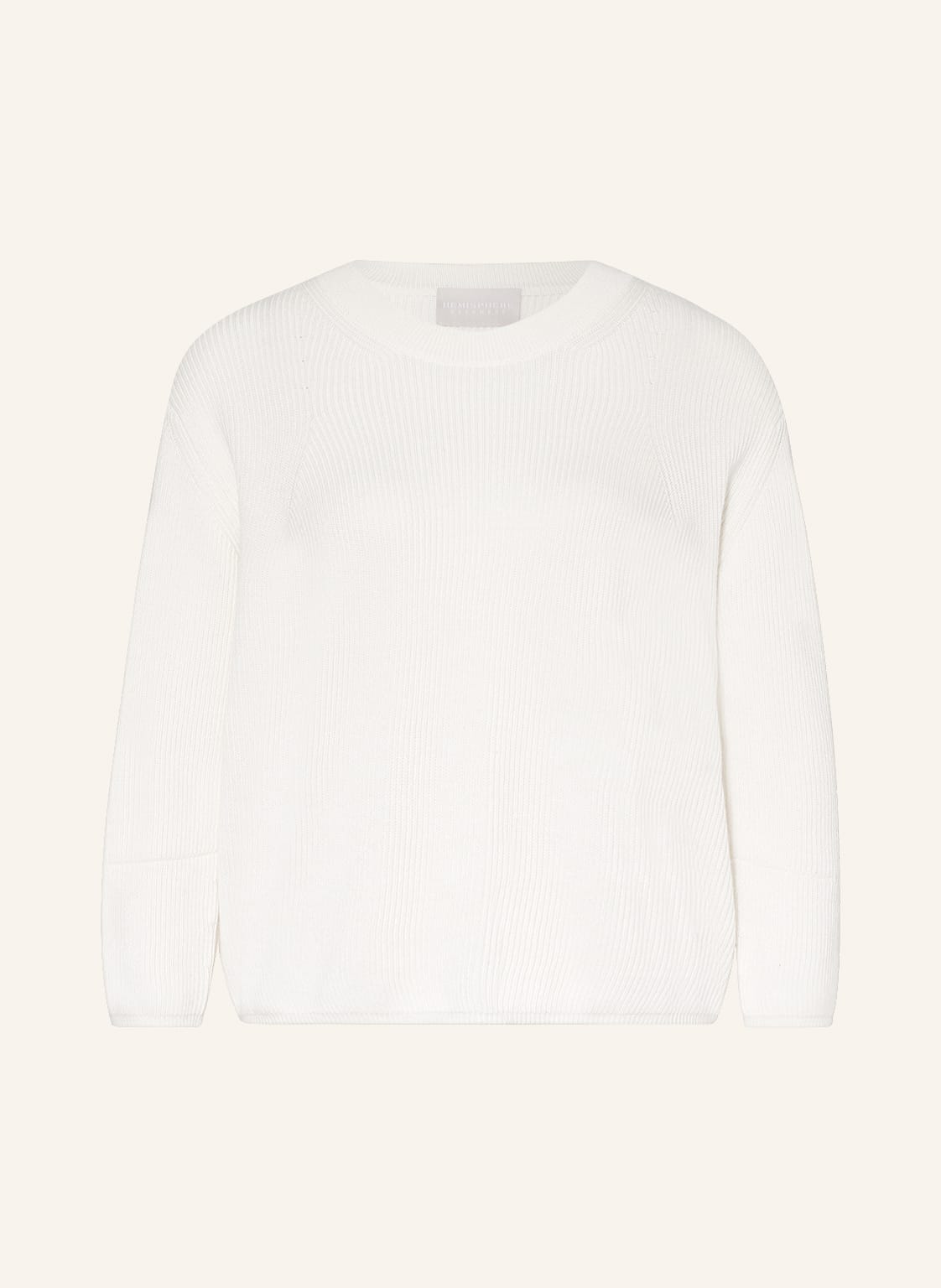 Image of Hemisphere Pullover Mit 3/4-Arm weiss