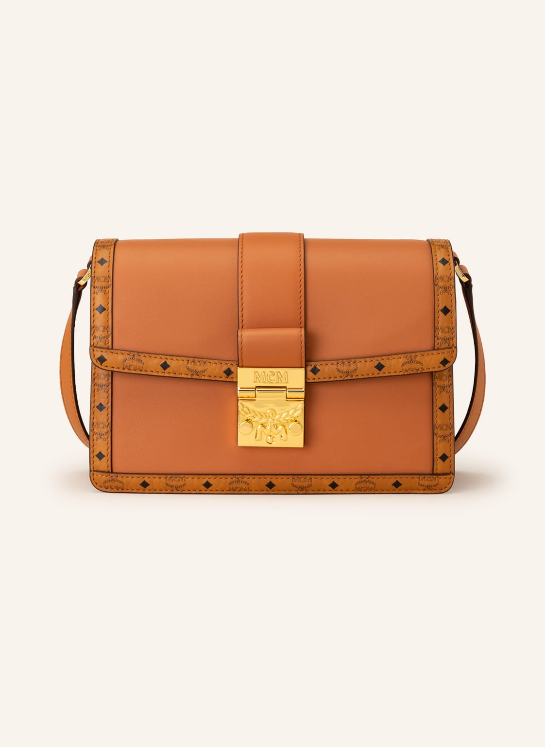 Image of Mcm Schultertasche braun
