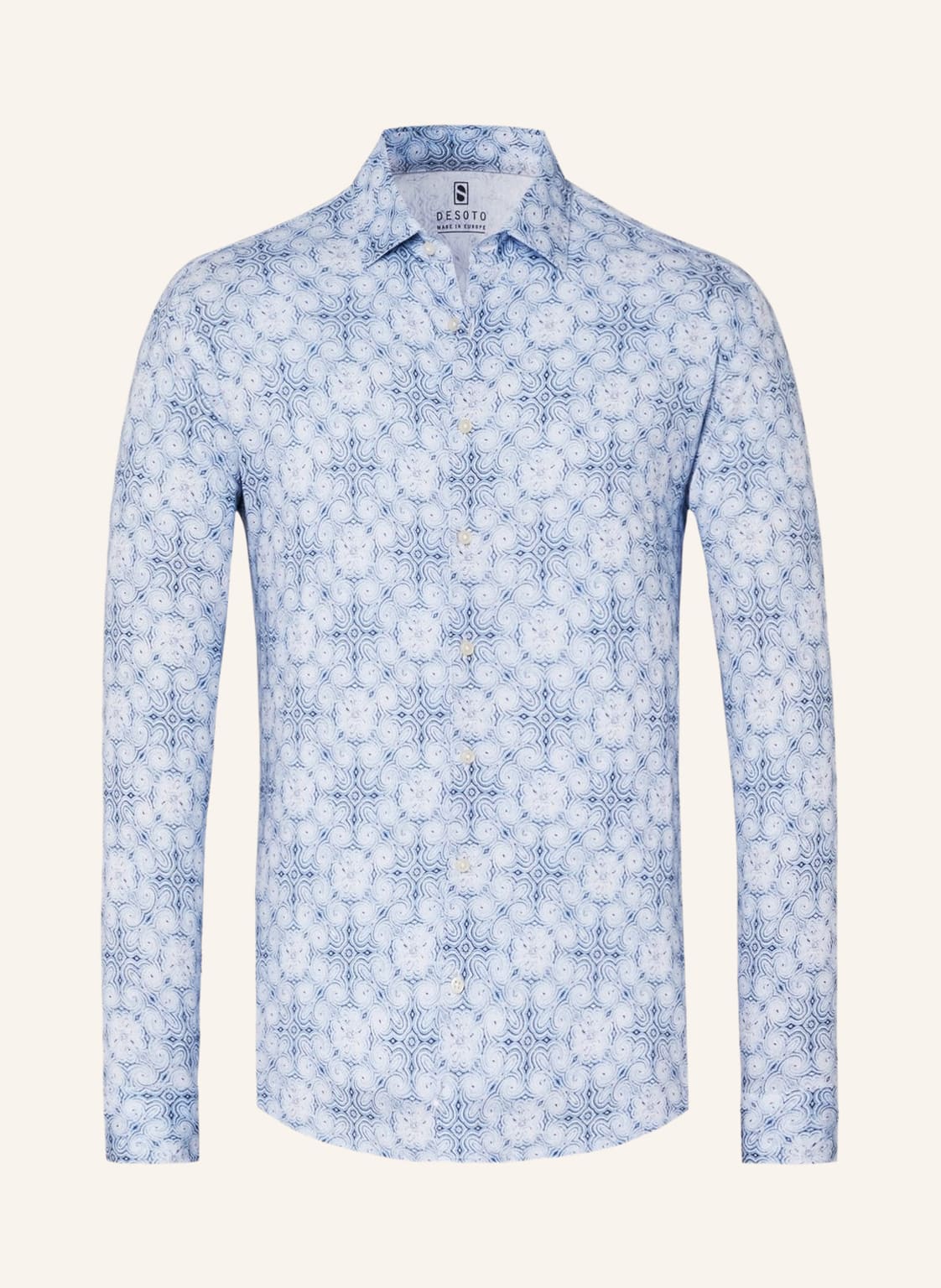 Image of Desoto Hemd Extra Slim Fit blau