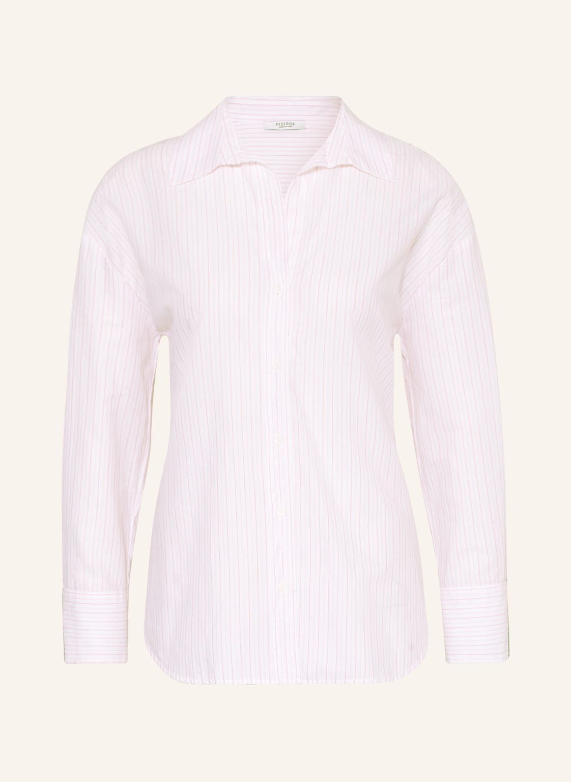 Image of Peserico Hemdbluse Mit Schmucksteinen weiss