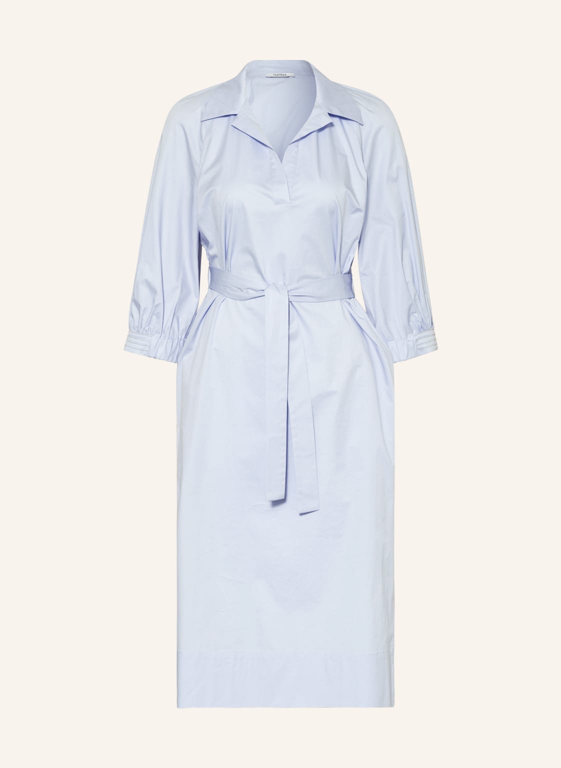 Image of Peserico Kleid Mit Schmucksteinen blau