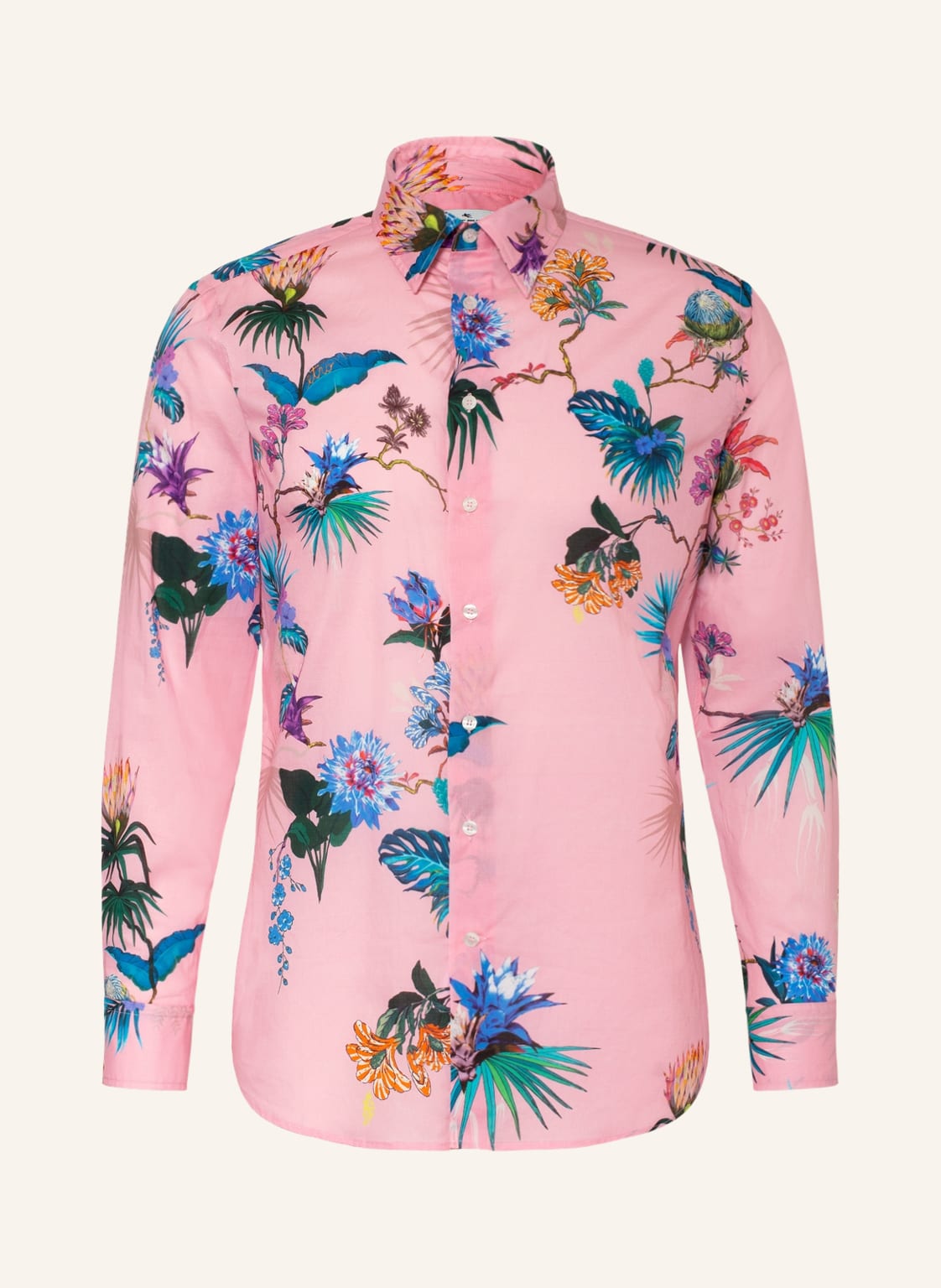 Image of Etro Hemd Extra Slim Fit pink