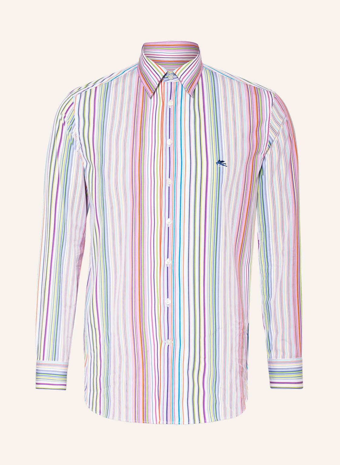 Image of Etro Hemd Slim Fit blau