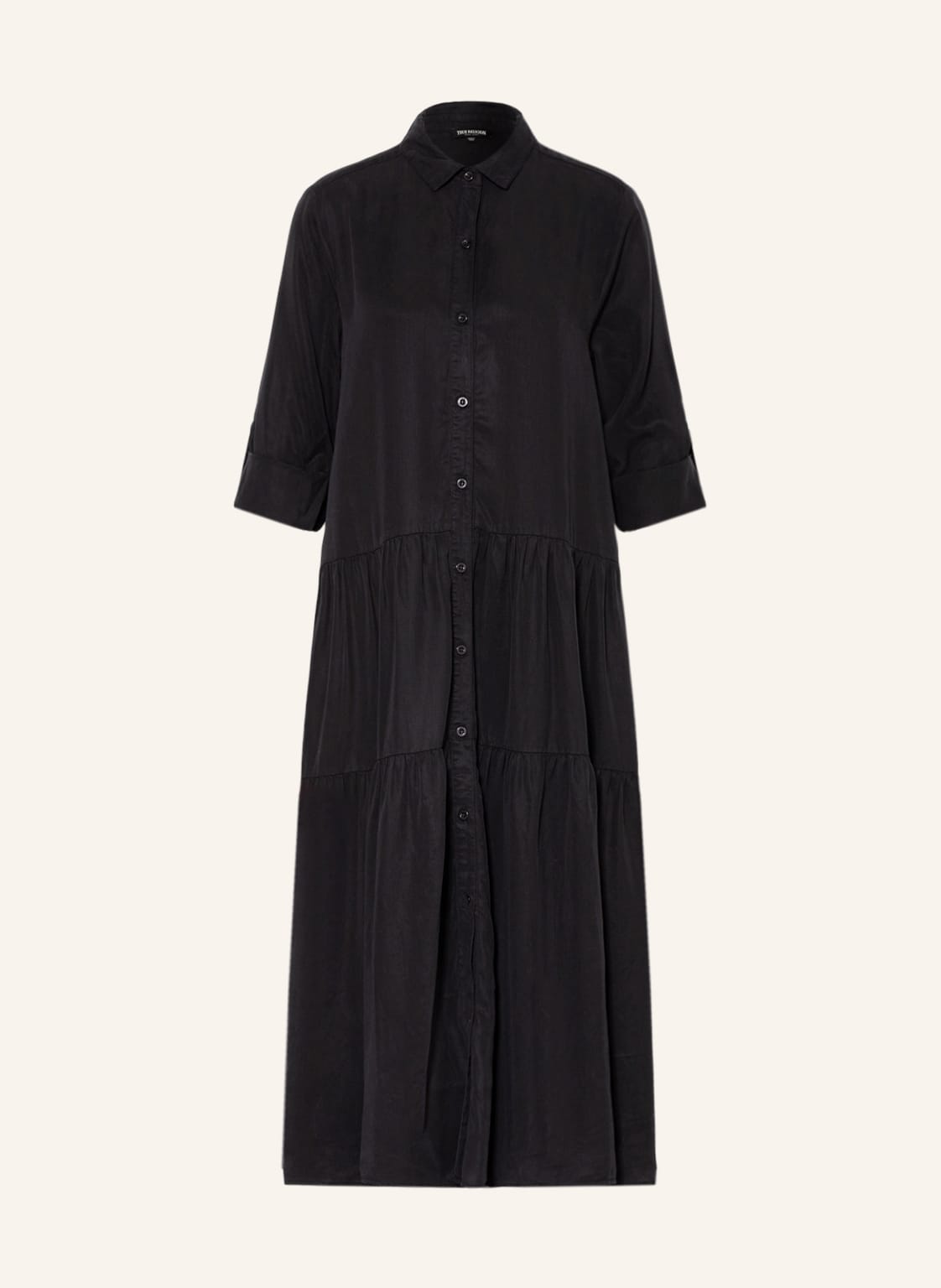 Image of True Religion Hemdblusenkleid schwarz