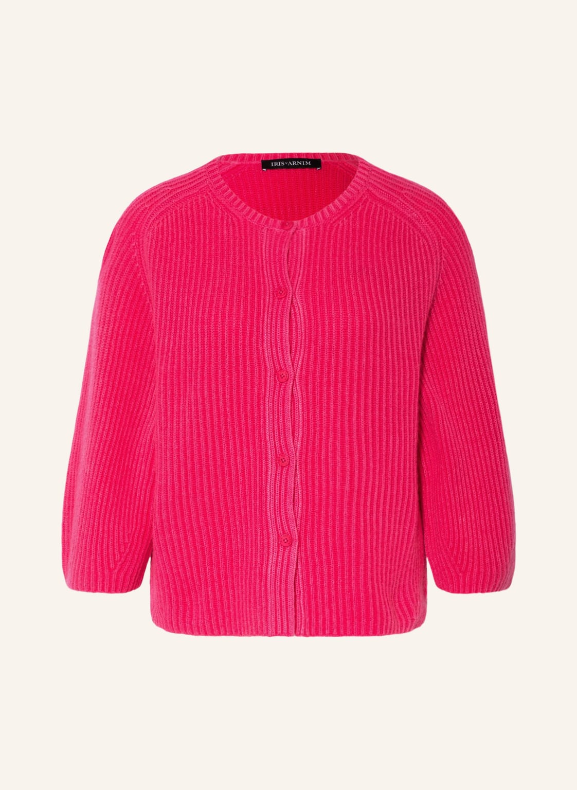 Image of Iris Von Arnim Strickjacke Enya Aus Cashmere pink