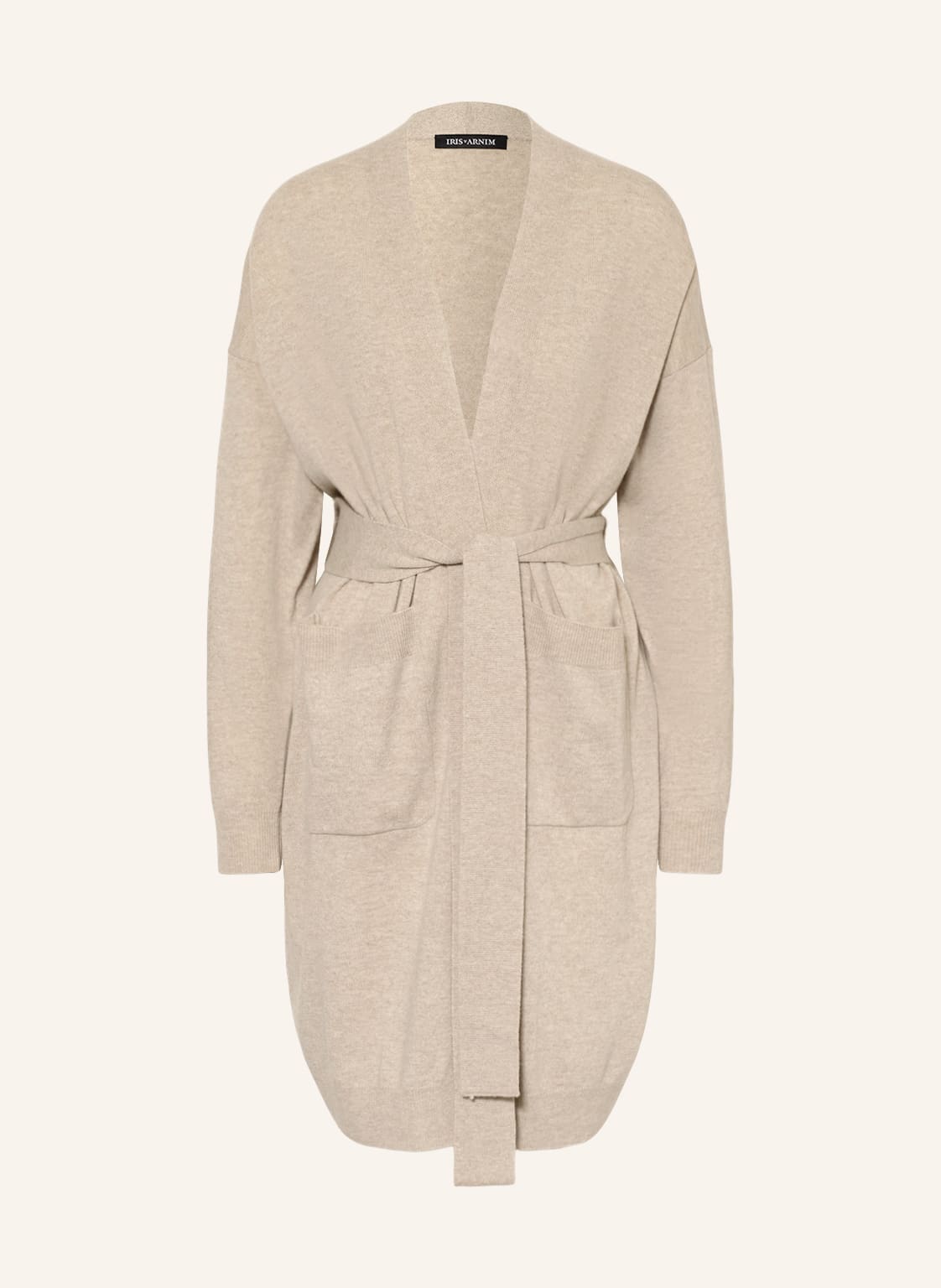 Image of Iris Von Arnim Strickhülle Kimolana Aus Cashmere beige