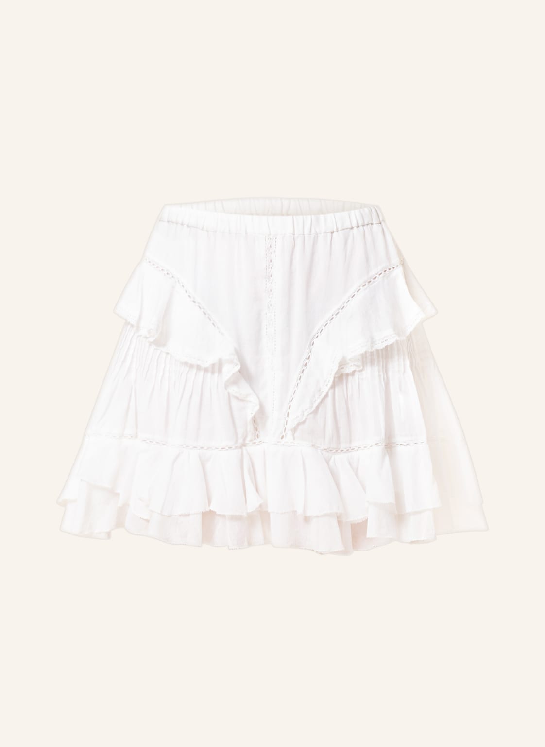 Image of Isabel Marant Étoile Rock Moana Mit Volants weiss