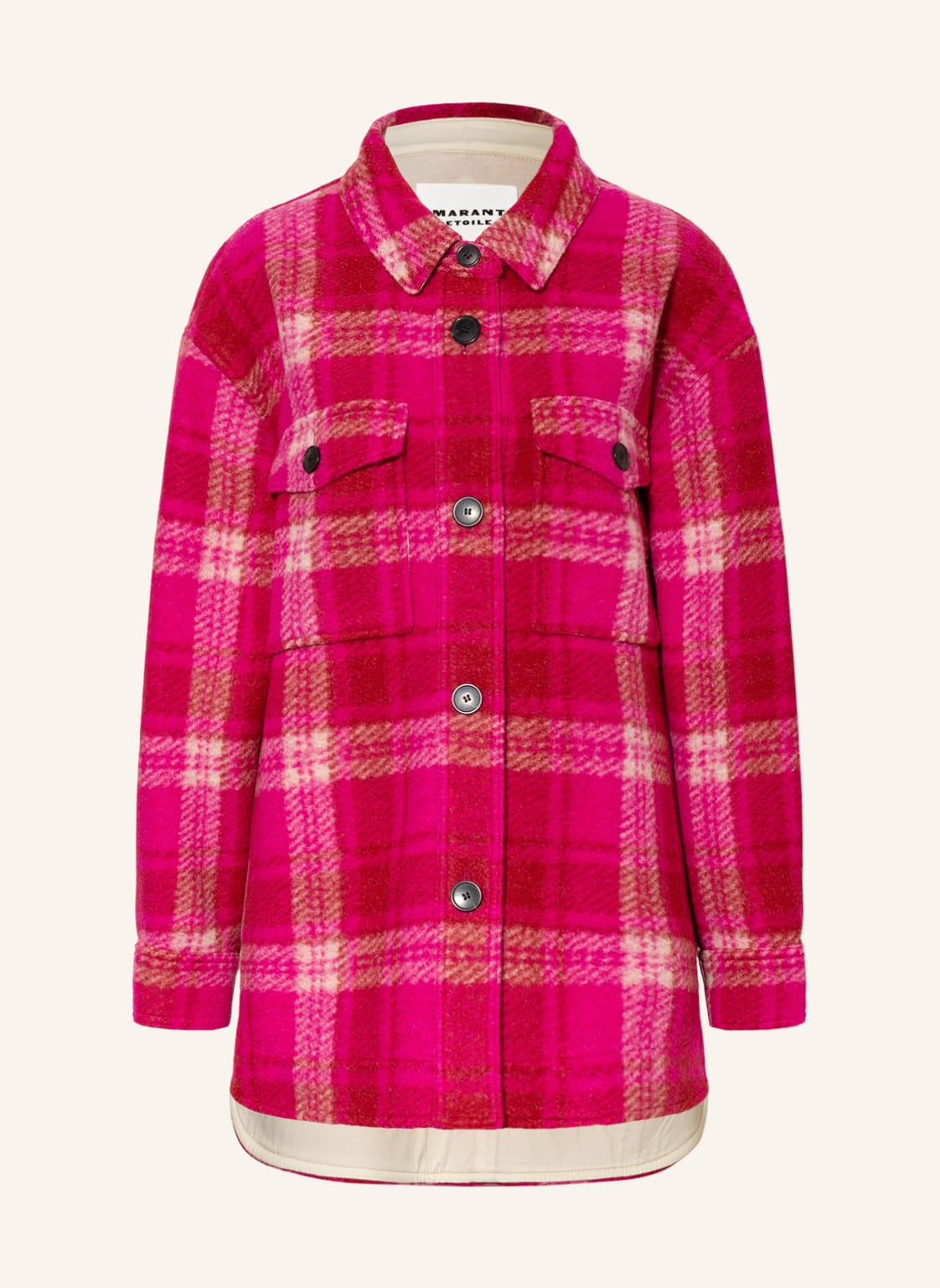 Image of Isabel Marant Étoile Overjacket Harveli pink