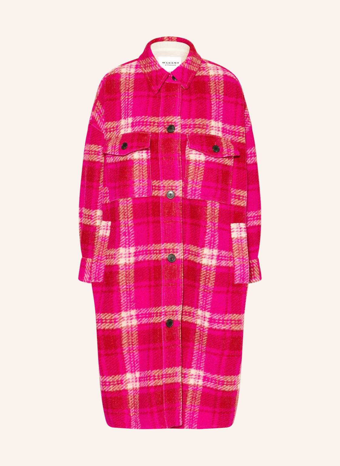 Image of Isabel Marant Étoile Overjacket Fontizi pink