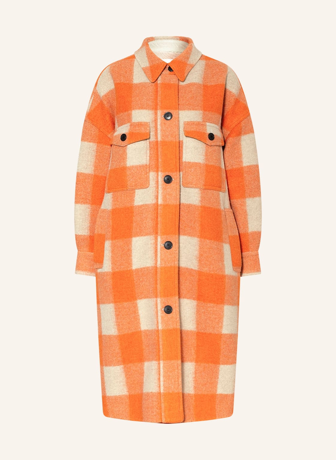 Image of Isabel Marant Étoile Overjacket Fontizi orange