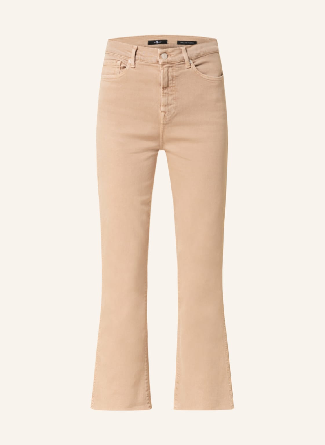 Image of 7 For All Mankind Flared Jeans Slim Kick beige