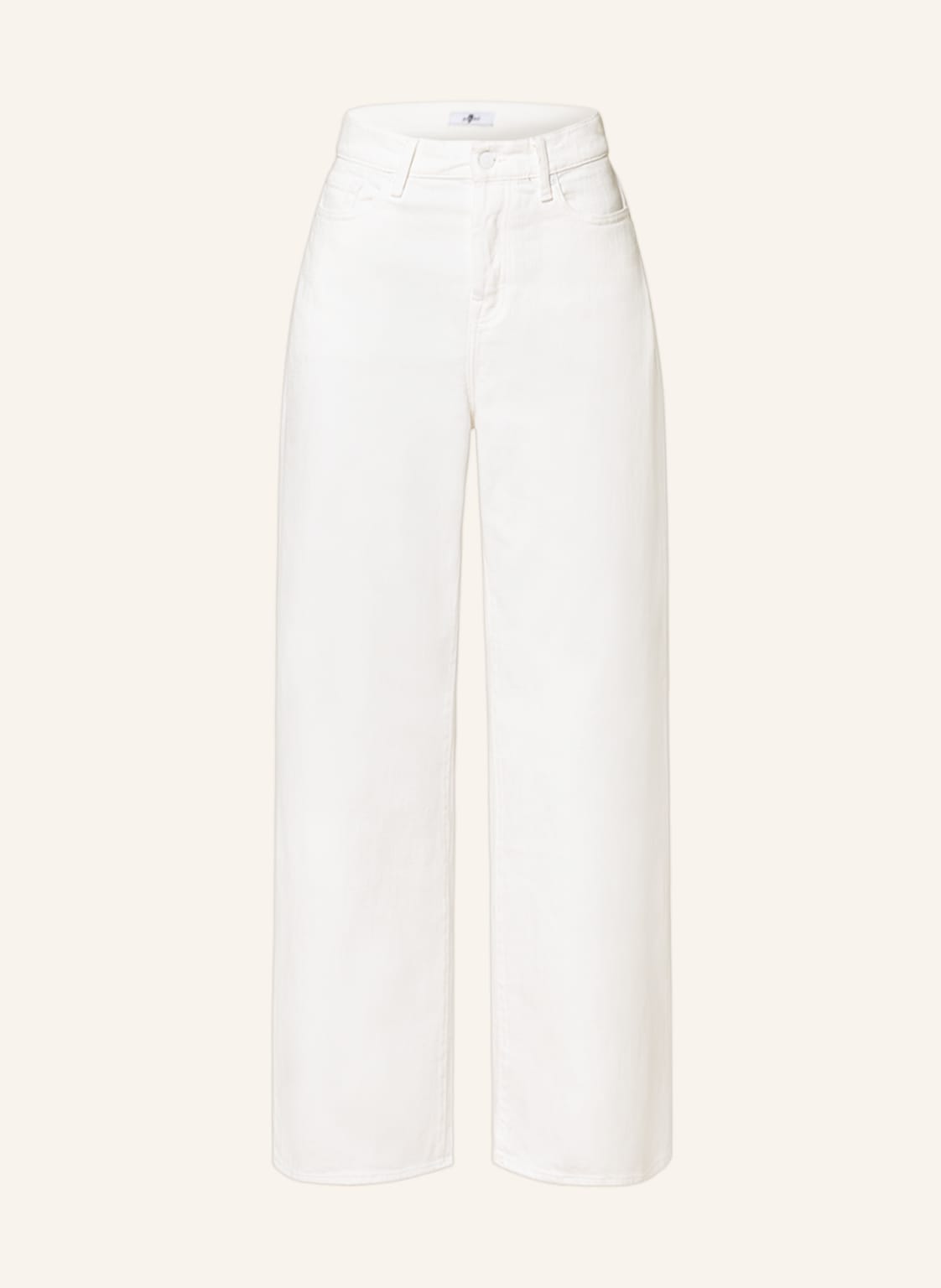 Image of 7 For All Mankind Jeans-Culotte Zoey weiss