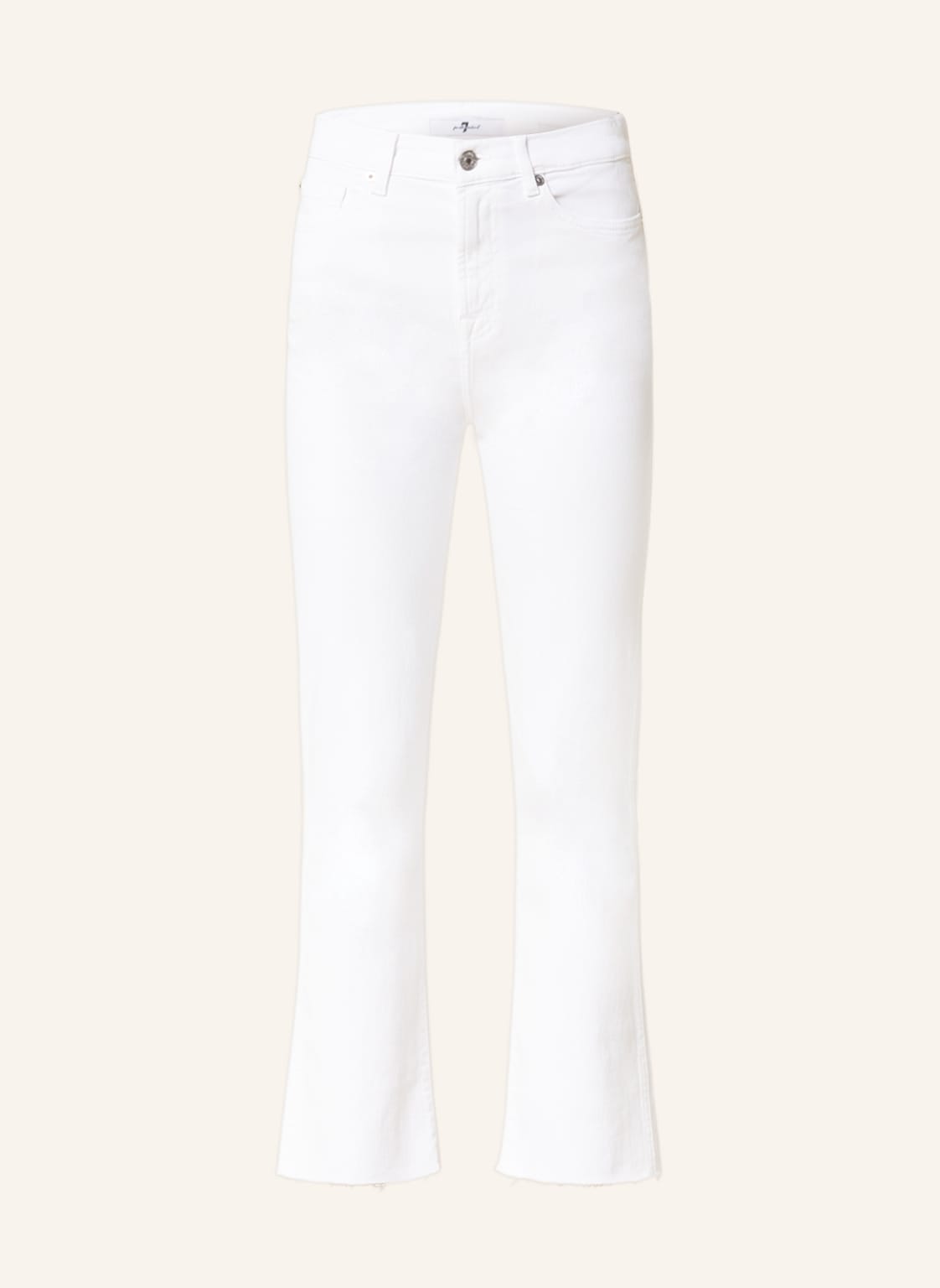 Image of 7 For All Mankind Jeans Hw Slim Kick weiss