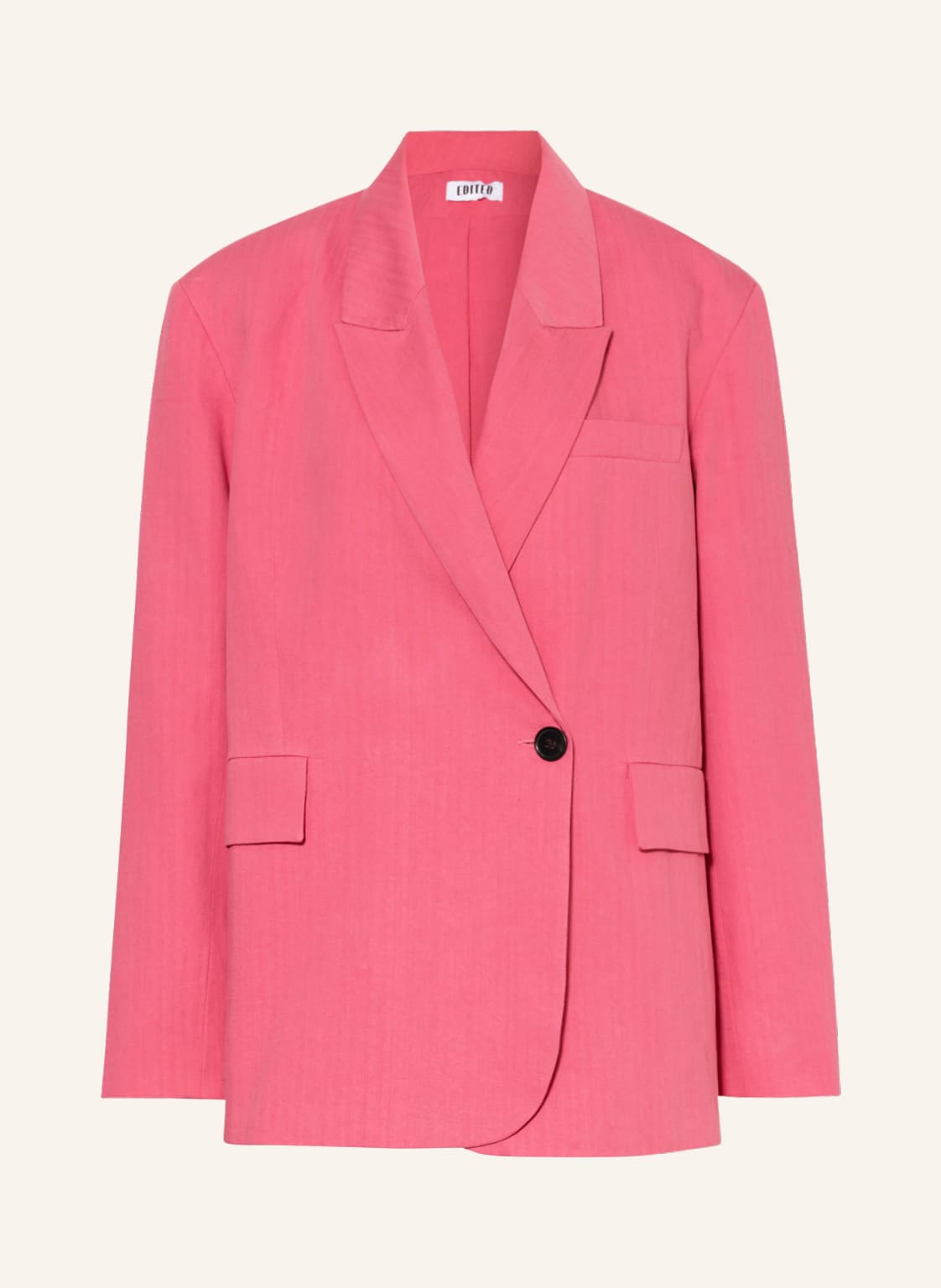 Image of Edited Blazer Zorya Mit Leinen pink
