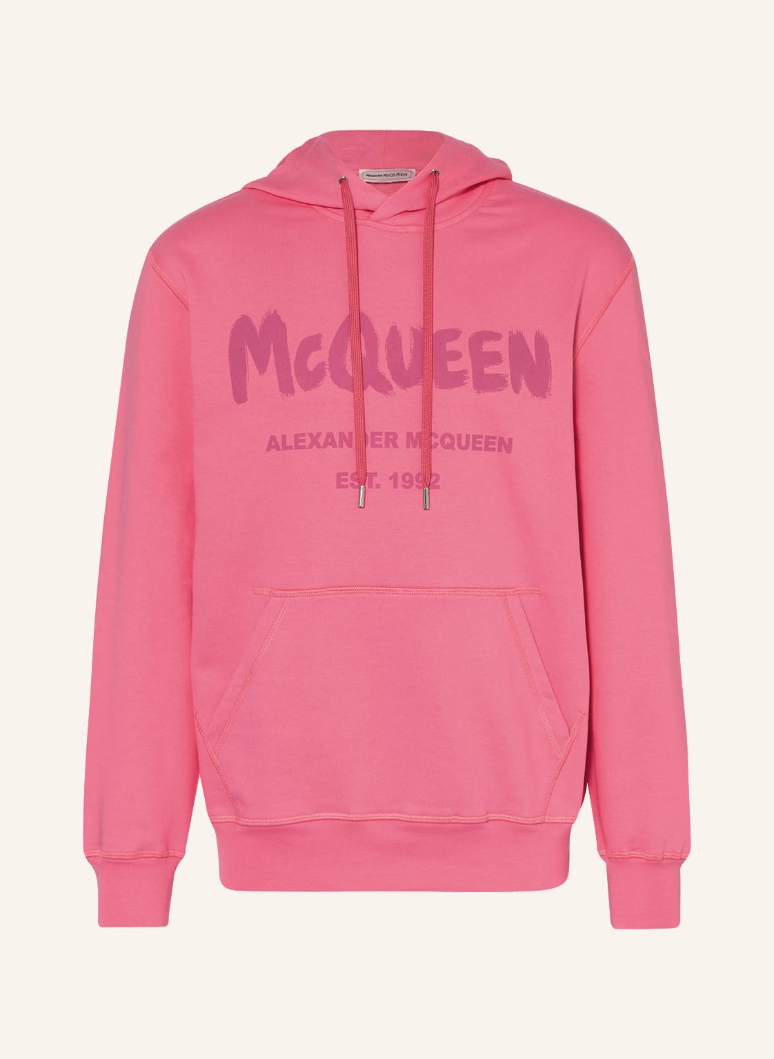 Image of Alexander Mcqueen Hoodie pink