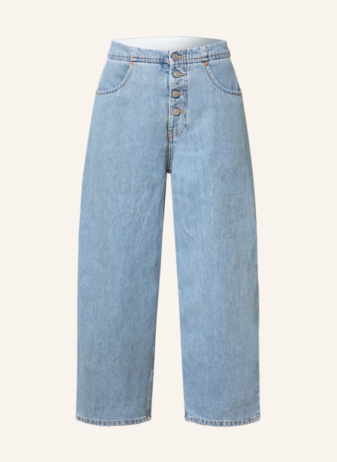 Image of mm6 Maison Margiela Jeans-Culotte blau