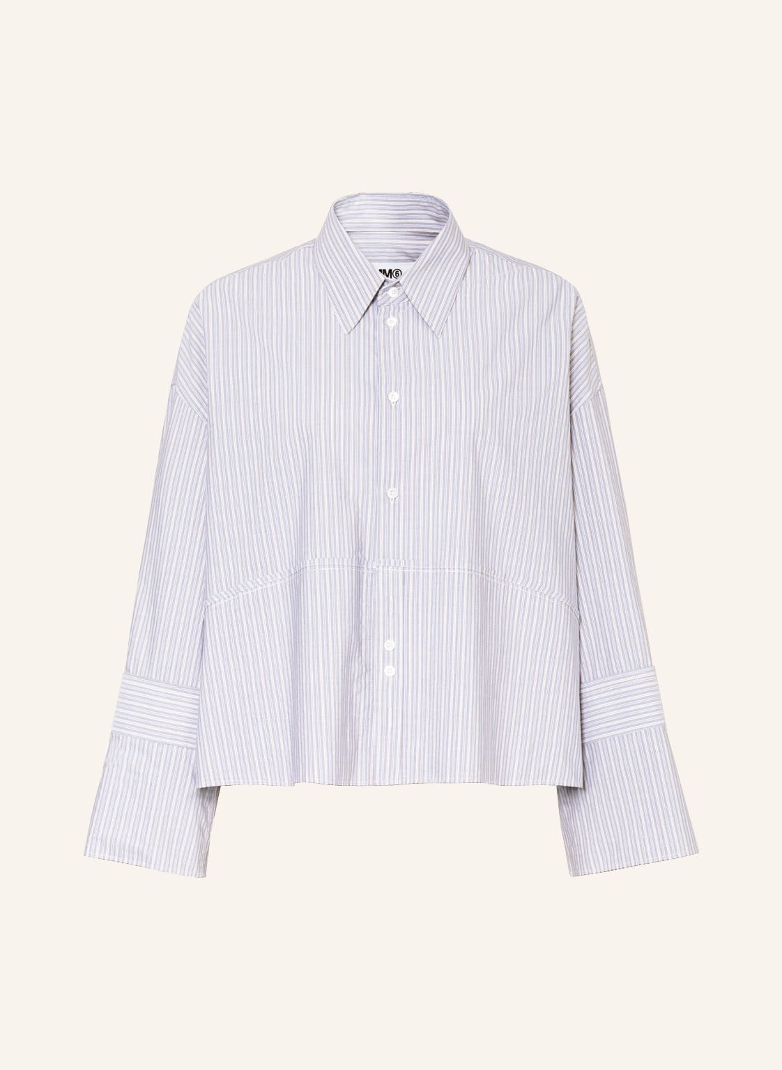 Image of mm6 Maison Margiela Hemdbluse grau