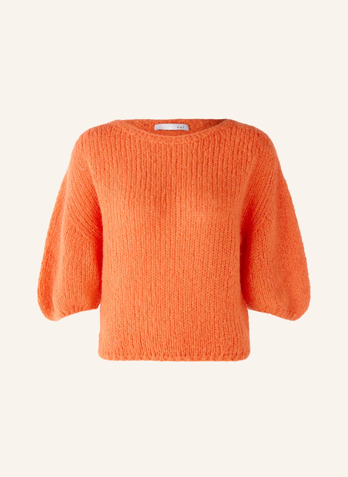 Image of Oui Strickshirt orange