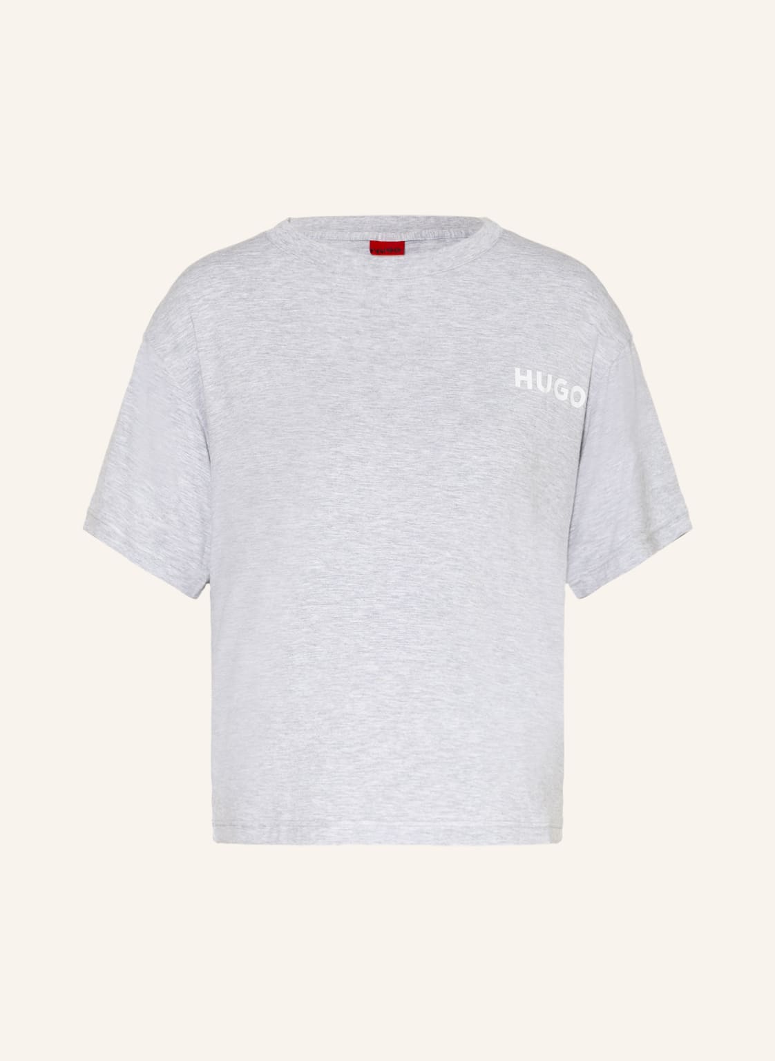 Image of Hugo Lounge-Shirt Unite grau