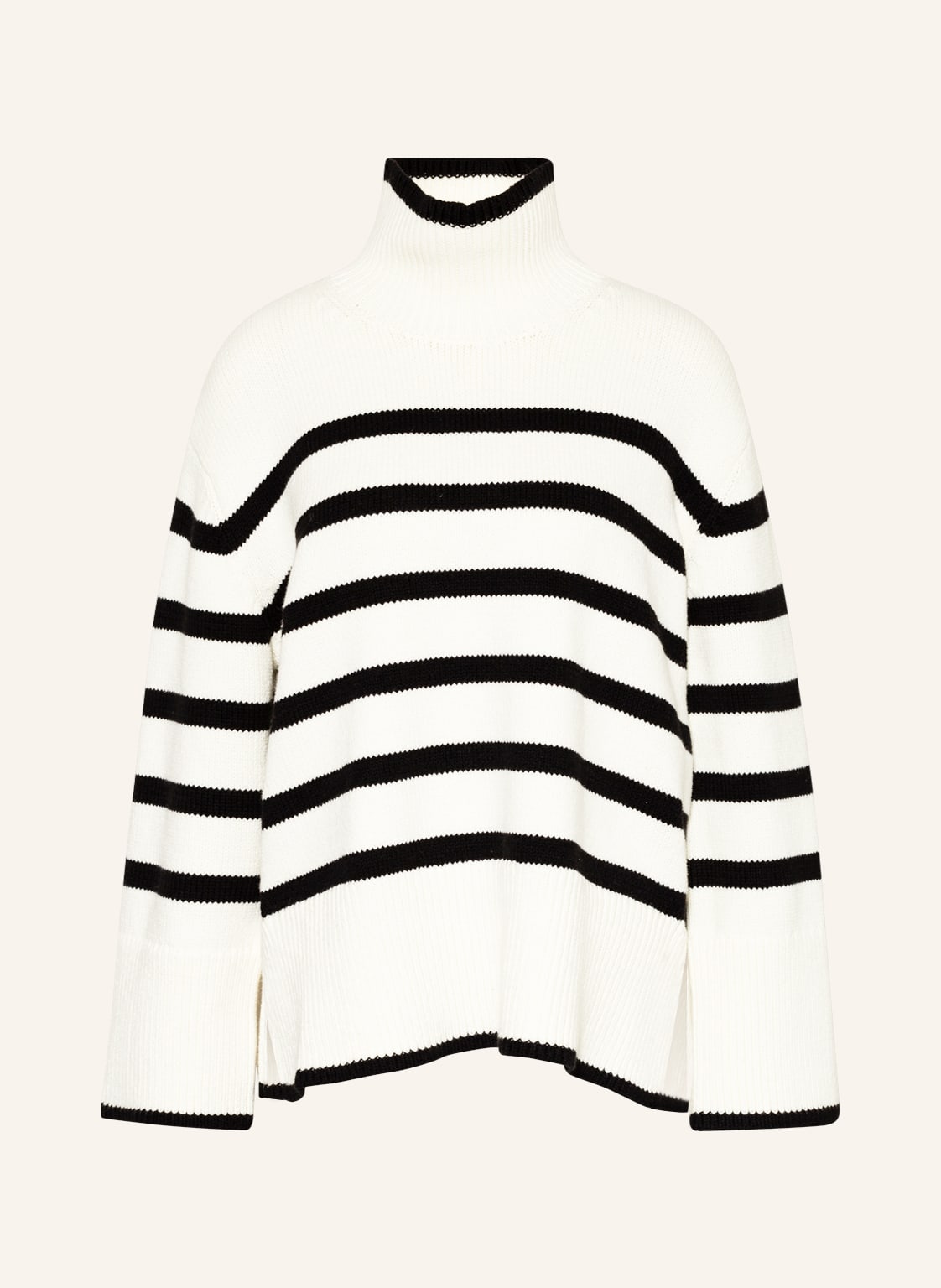 Image of Neo Noir Pullover Fanning weiss