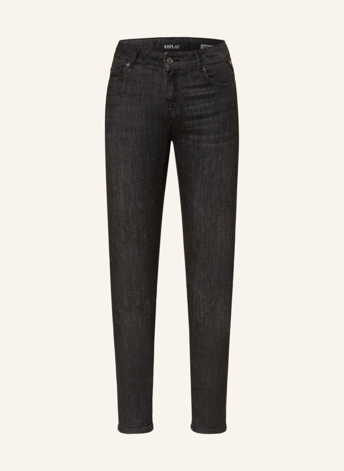 Image of Replay Jeans Faaby schwarz