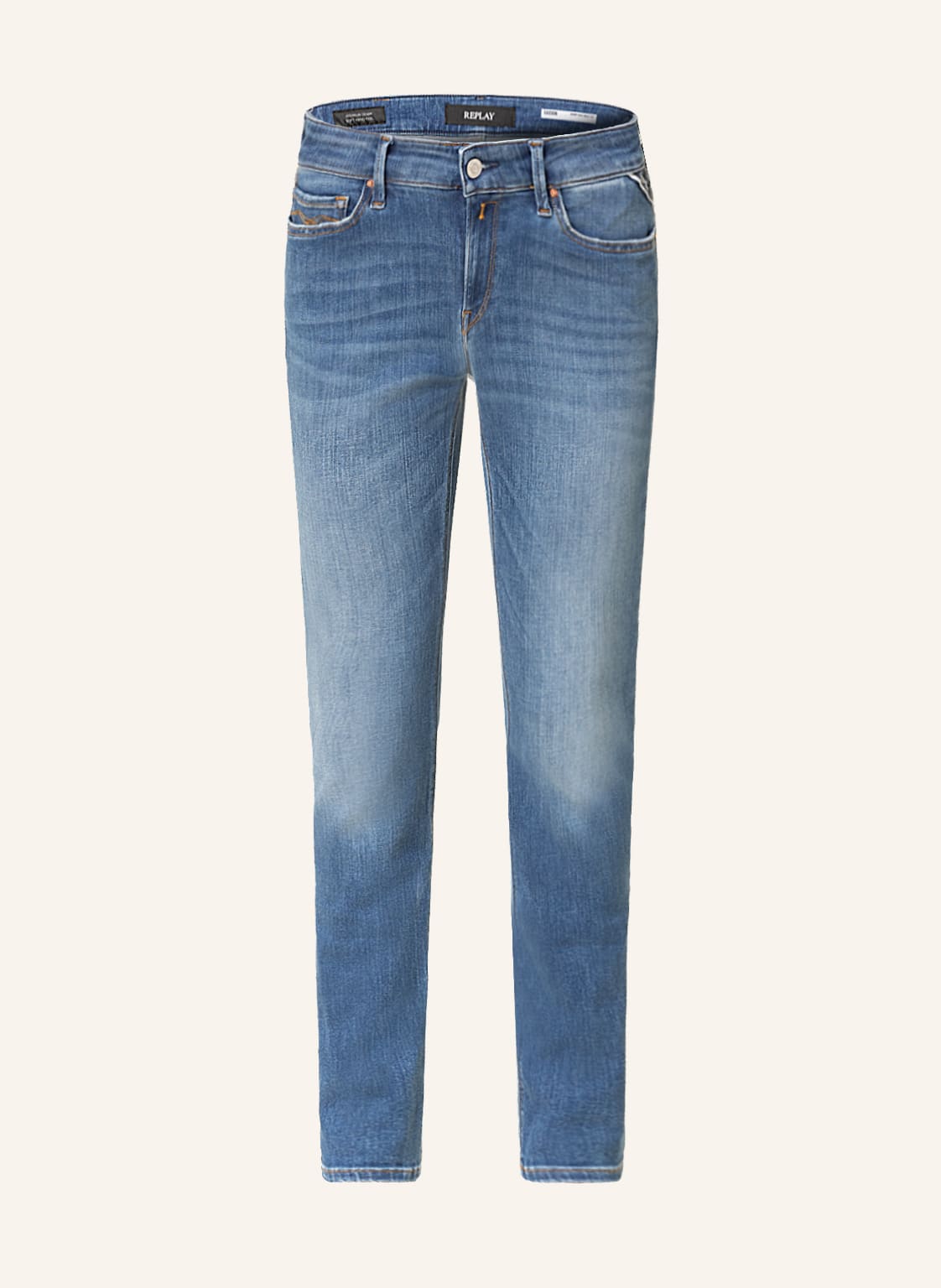 Image of Replay Skinny Jeans Luzien blau
